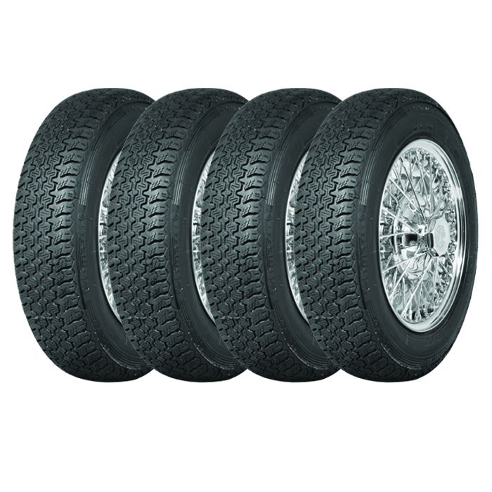 Fiat 500 Borrani Wheels and Tires