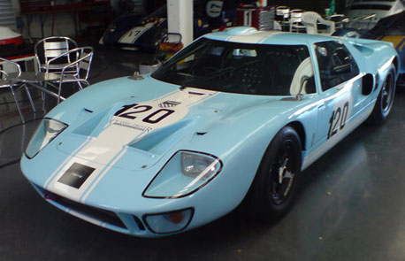 Ford GT40 alla Silverstone Classic 2007 Ford