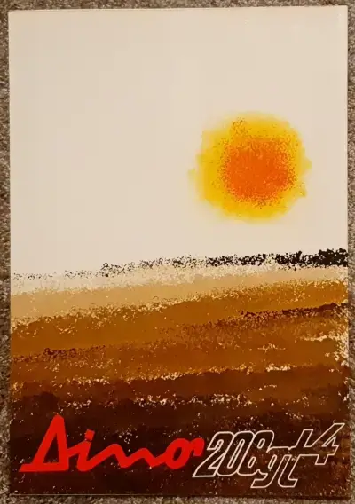 Ferrari 208 GT4 Brochure Cover