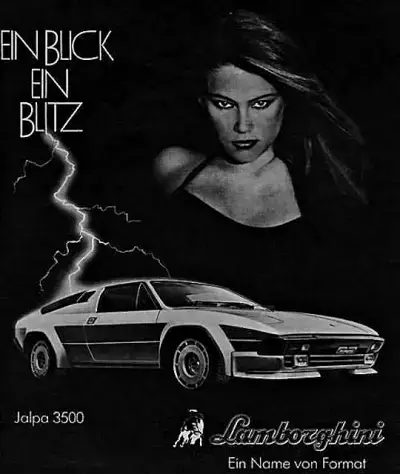 Lamborghini Jalpa Poster