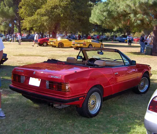 Maserati Biturbo Spyder - Best on 205/55 YR14 PIRELLI CINTURATO P7 Tyres